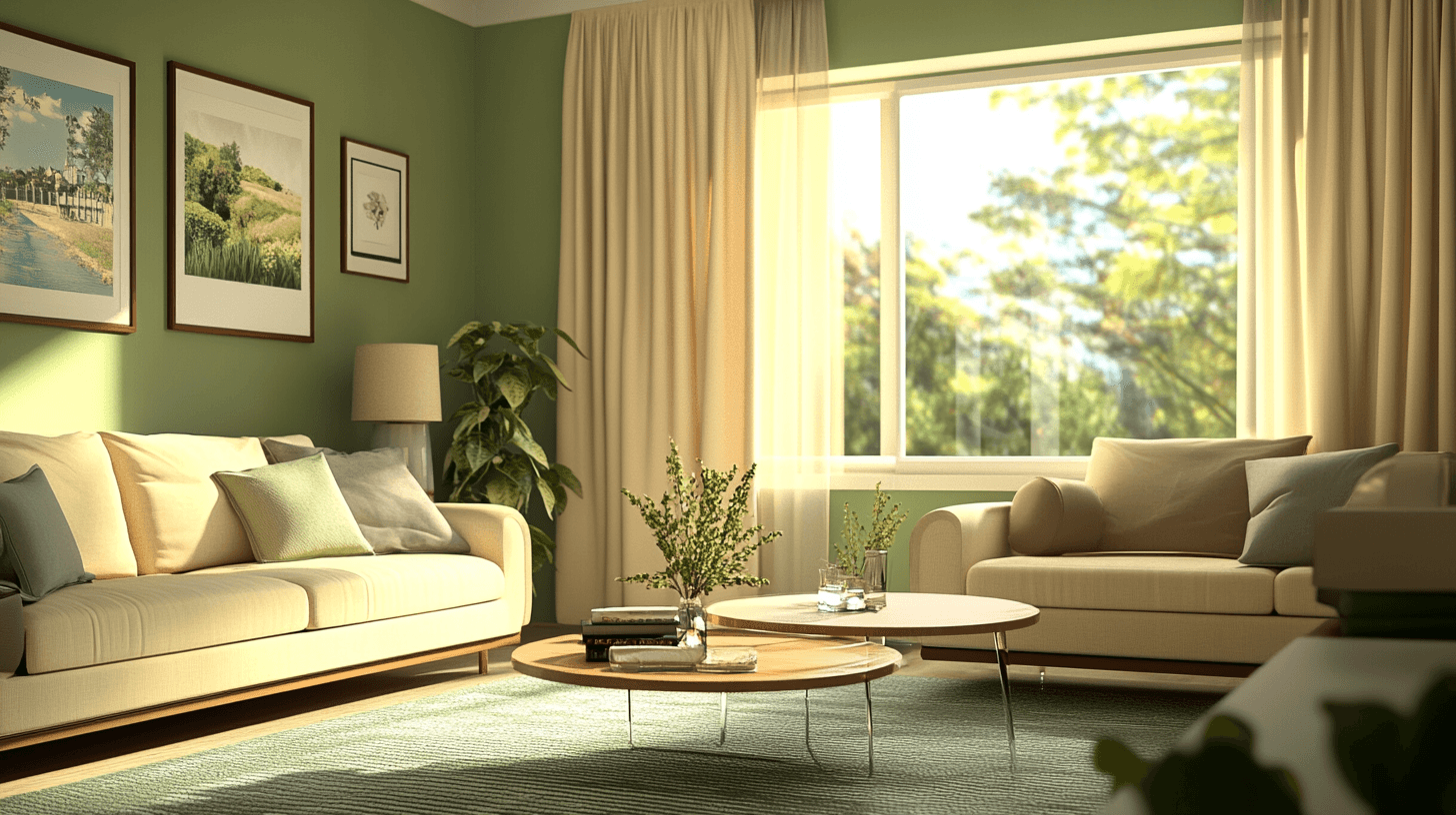 De werking van natuurlijke kleuren in de binnenhuisinrichting