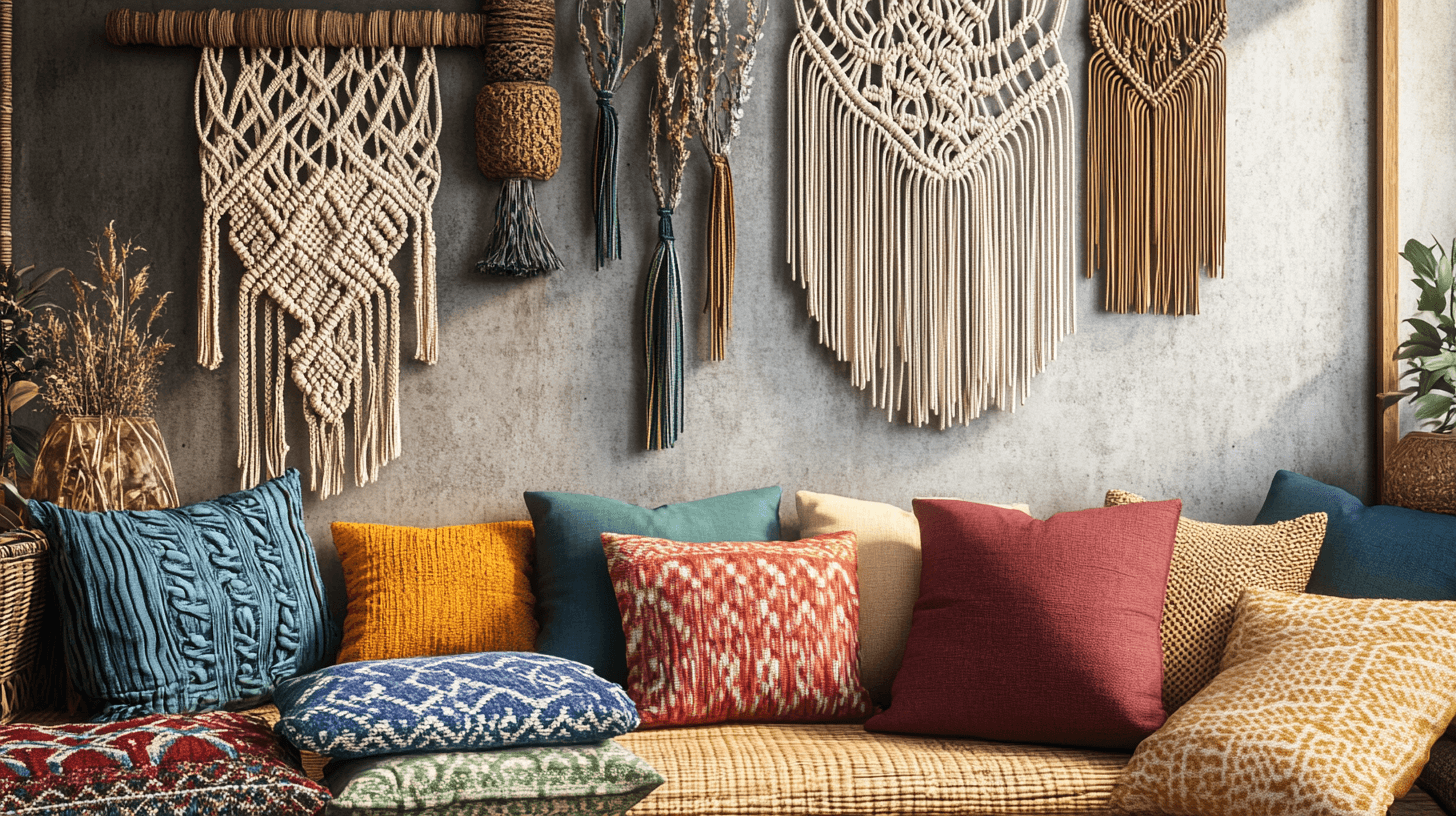 Decoratie in Boho-Chic-stijl