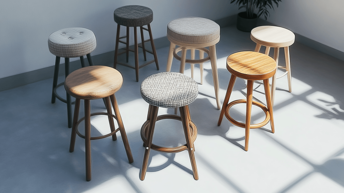 Materialen en ontwerpen: Zo vind je de juiste kruk