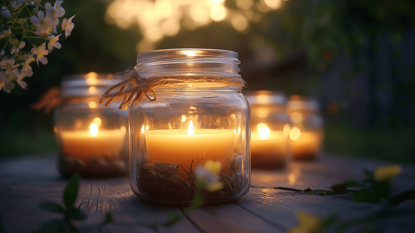 DIY-ideeën voor individuele windlichten