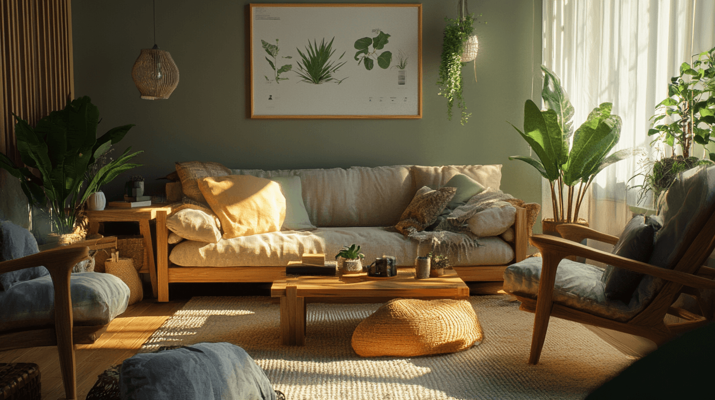 Natuurlijke kleuren en materialen: Rust en balans in je huis