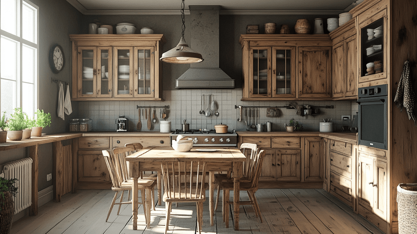 Meubels in landelijke stijl: Rustieke elegantie voor jouw keuken