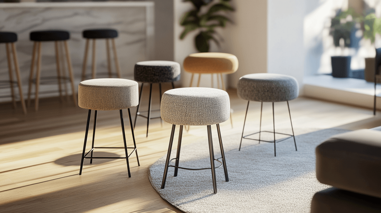 Flexibele zitplaatsen: krukken voor elke gelegenheid