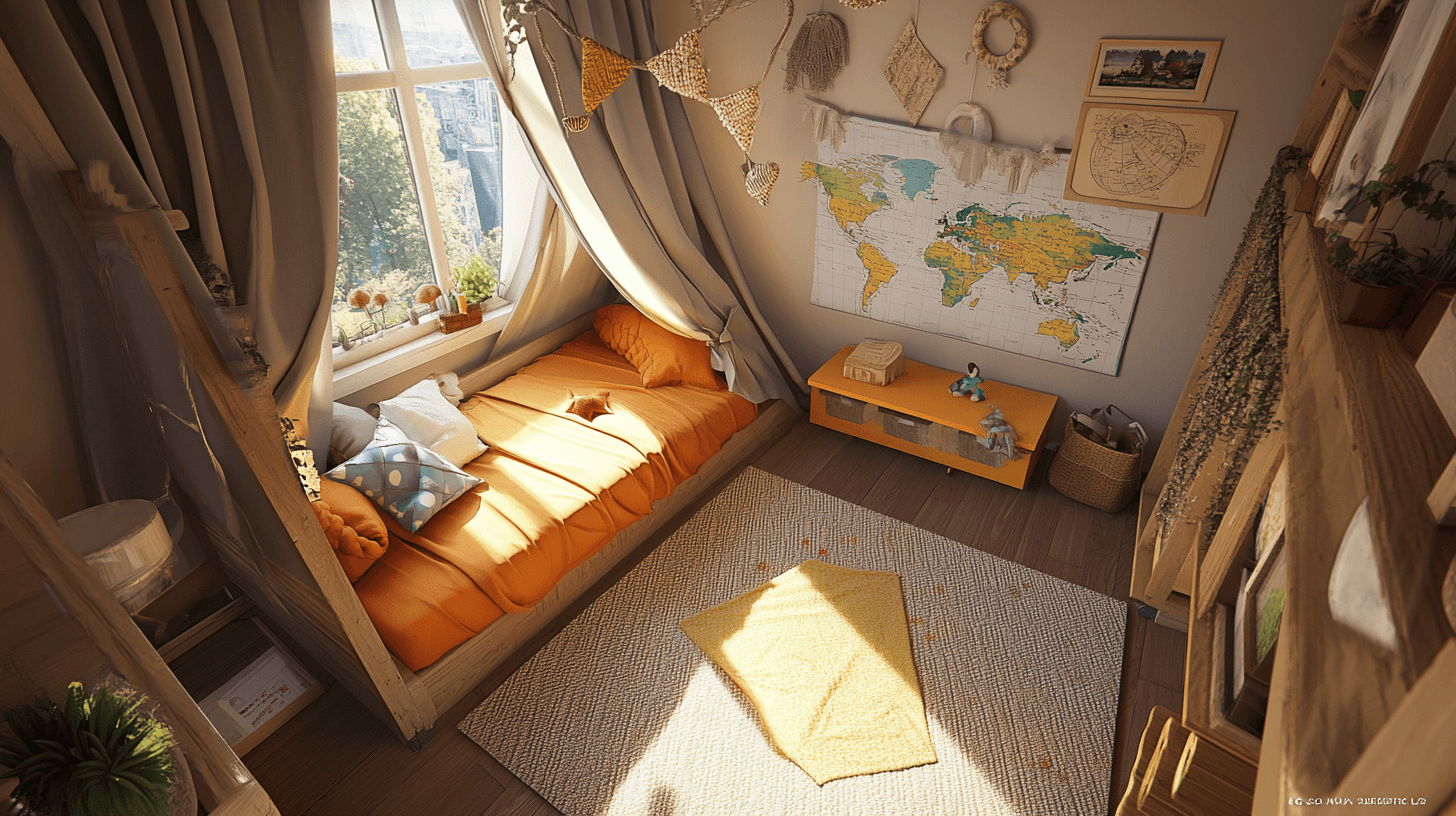 Kinderkamer in avonturenstijl: Creatieve ideeën voor kleine ontdekkingsreizigers