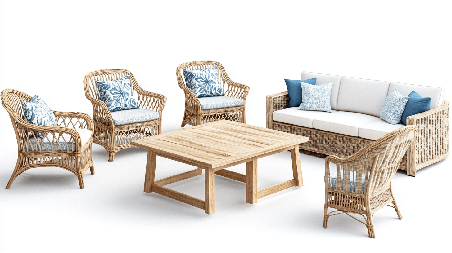 Meubels in Coastal Living stijl