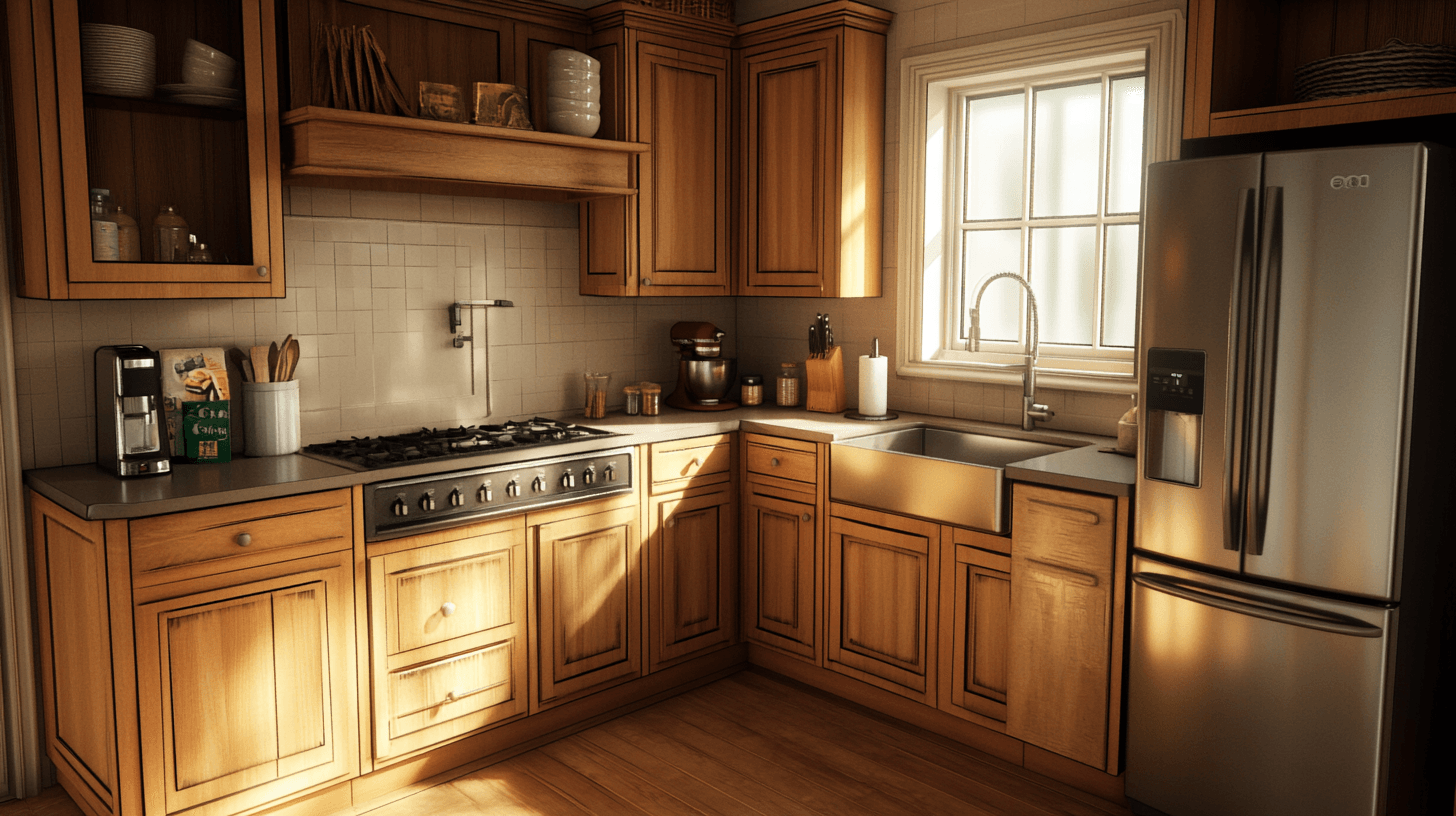 Keuken in landelijke stijl: Traditie ontmoet moderne technologie