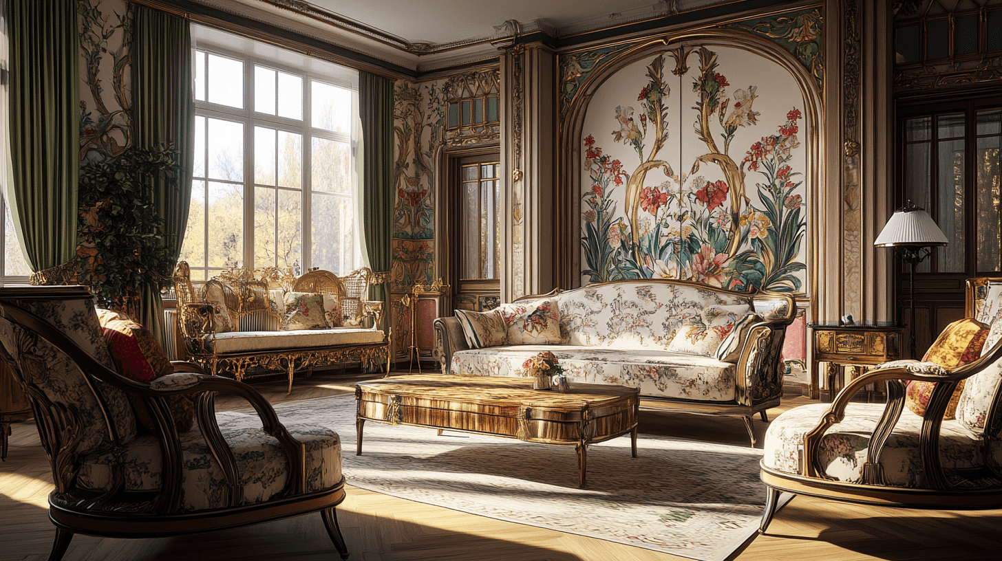 Jugendstil: Kunstzinnige woonstijl met florale motieven