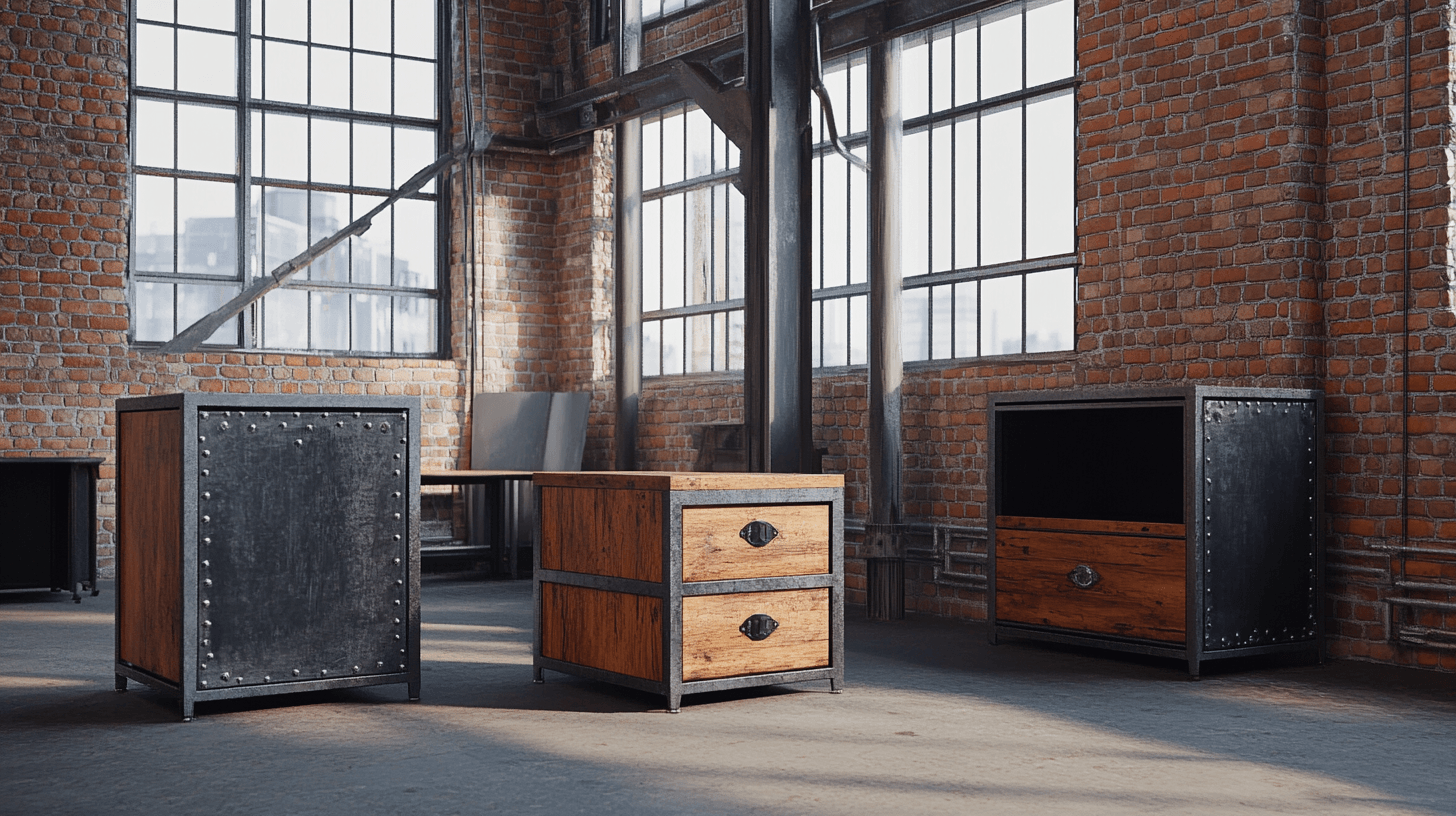Meubels in loftstijl: functionaliteit ontmoet design