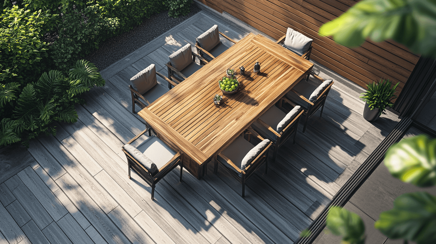 De juiste meubelkeuze voor je buiten-eetkamer