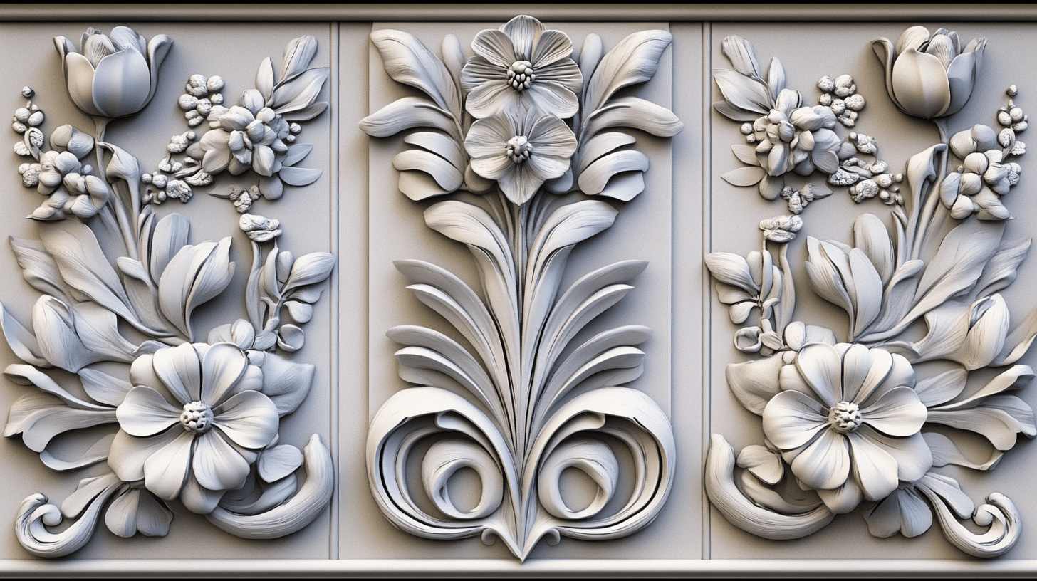 Decoratieve elementen in art nouveau: Florale accenten zetten