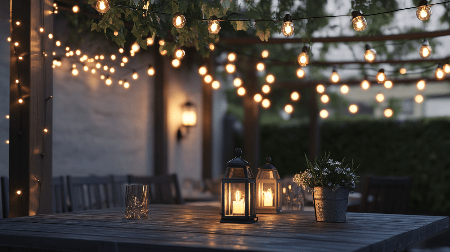 Verlichtingsconcepten voor sfeervolle avonden