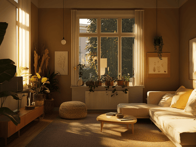 Muren in natuurtinten: De trend naar aardetinten