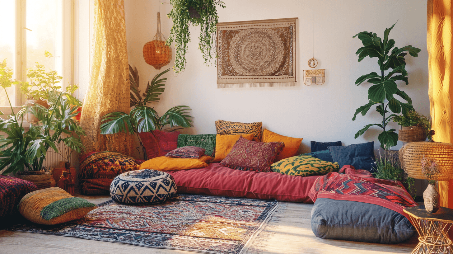 Boho-stijl: Felle kleuren en ontspannen vibes